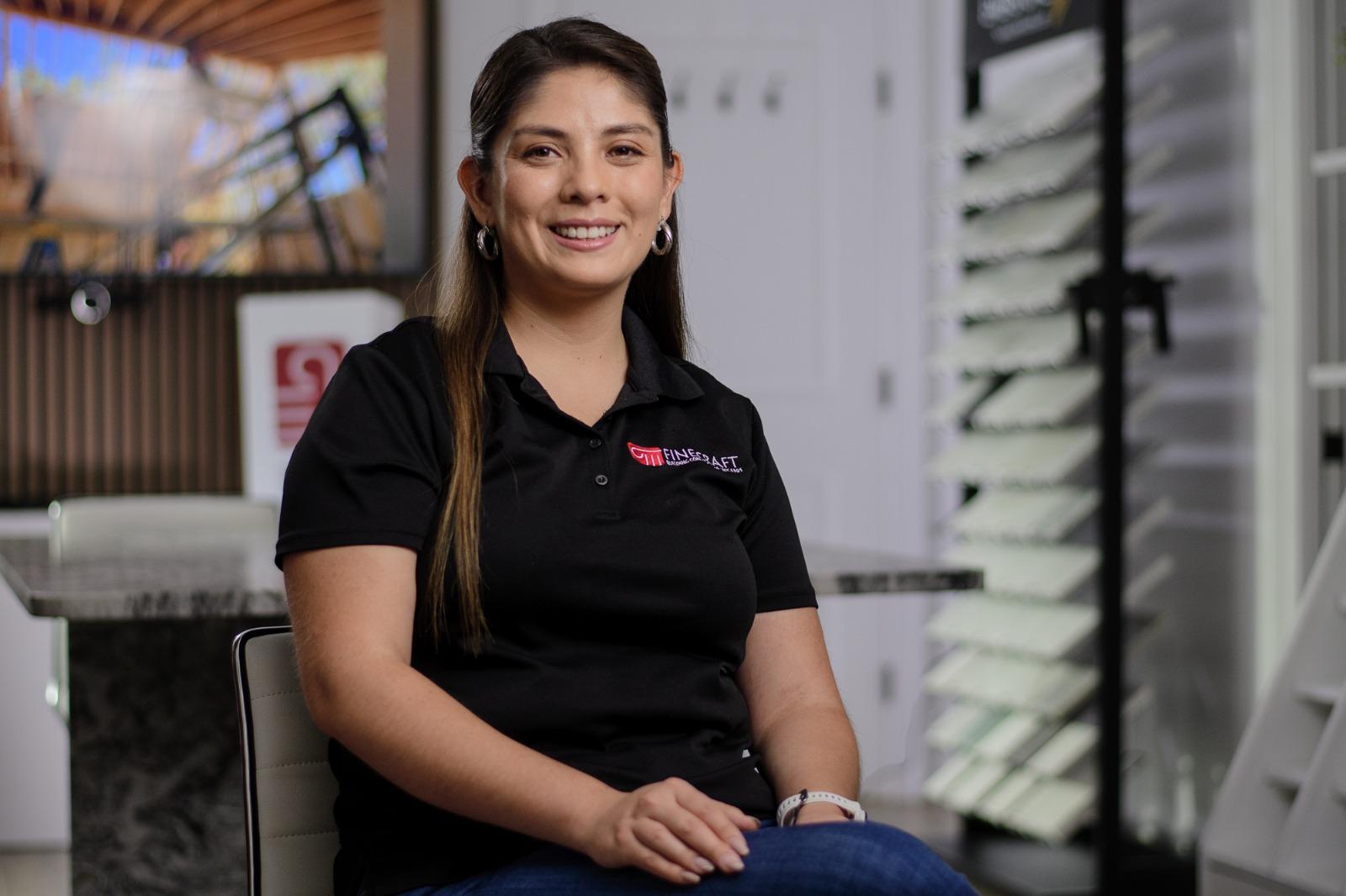 Andrea Chérrez, FineCraft Estimates Liaison and Sales Assistant