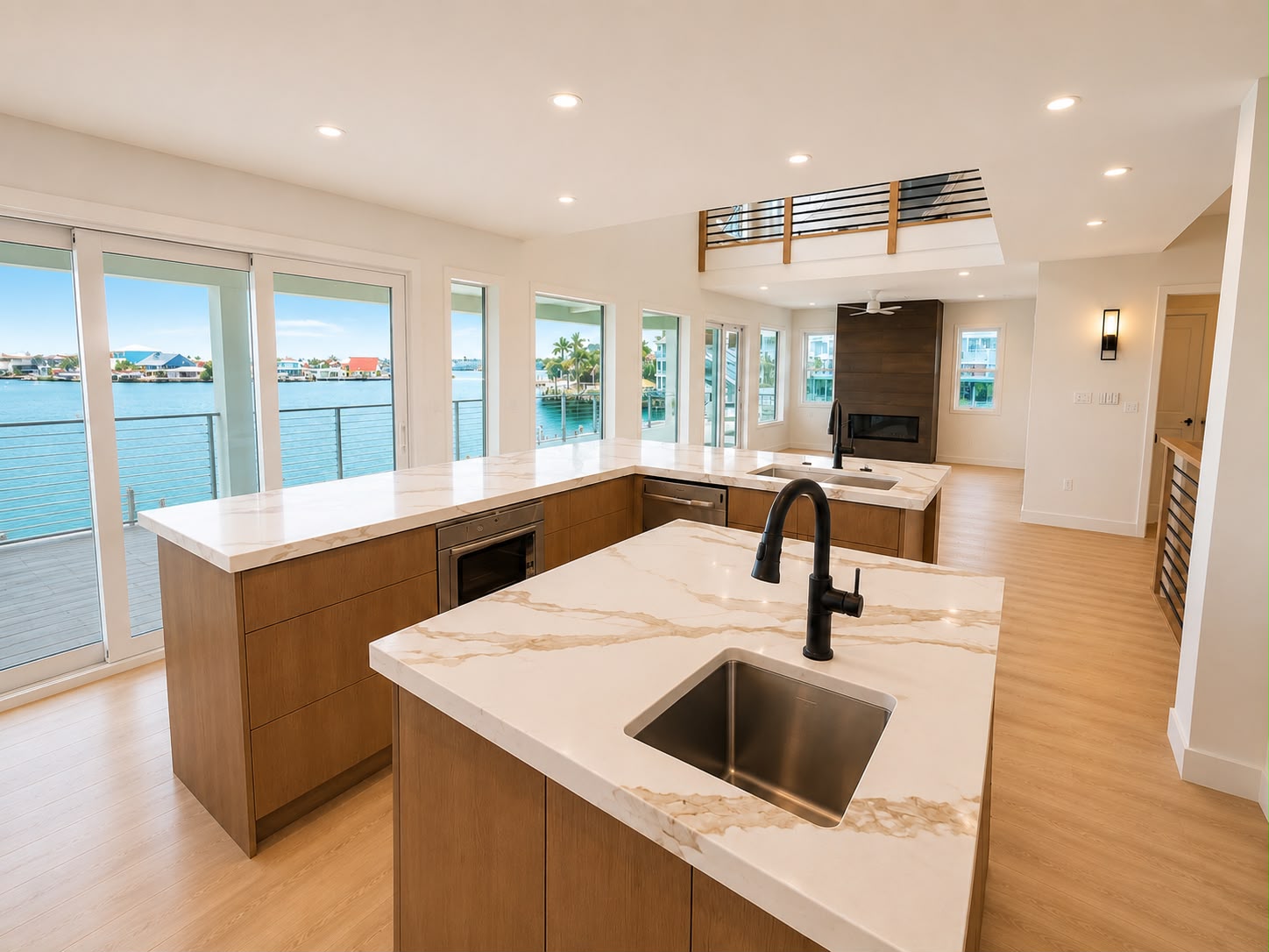Coastal custom home in Reddington Shores